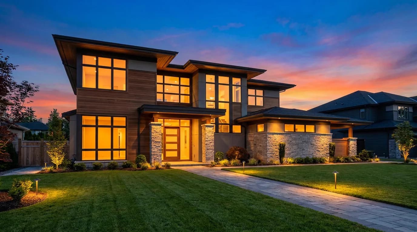 Twilight Real Estate Photography: AI Golden-Hour Staging